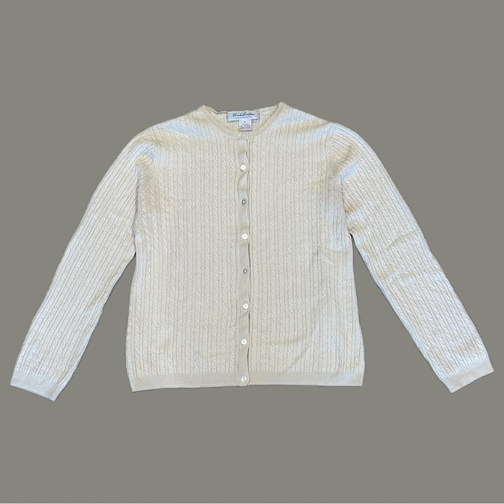 BROOKS BROTHERS Cashmere & Silk Blend Cardigan